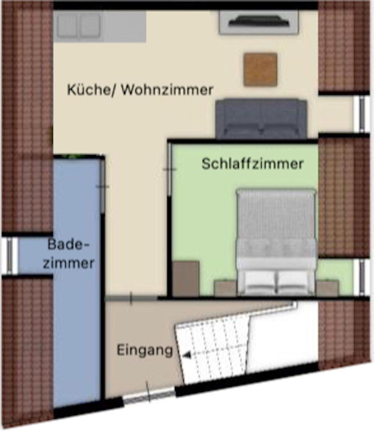 Aeuchen Am Rosenthal Daire Monschau Oda fotoğraf